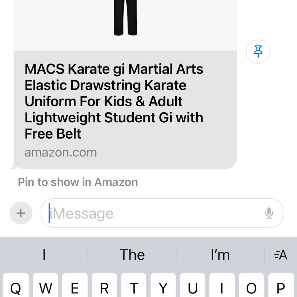 Men's Size Small Black Martial Arts Uniform - Picture 2 of 3